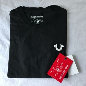 Boys Black True Religon Budda Shirt